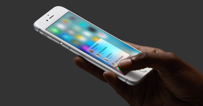 iphone 6s 3d touch