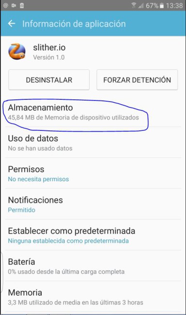 Slither.io opciones