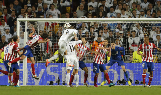 Gol Sergio Ramos final Lisboa