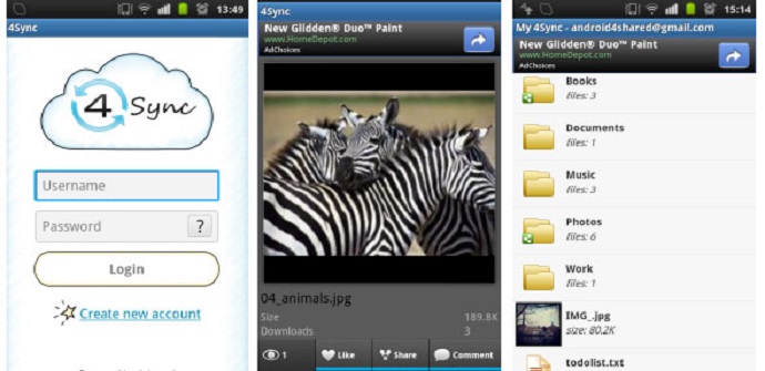 4shared pantalla