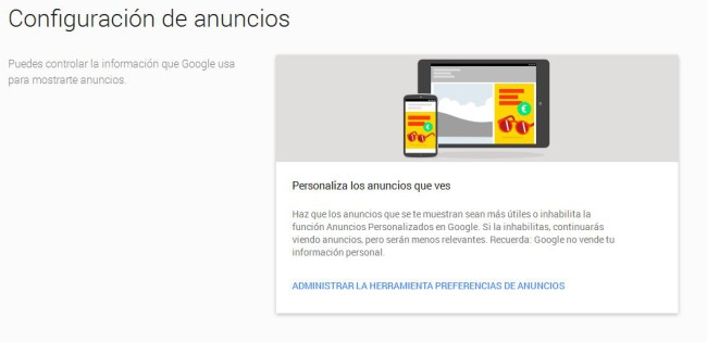 Hub de Configuraci&oacute;n de Anuncios