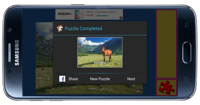 Puzle acabado en Jigsaw Genius