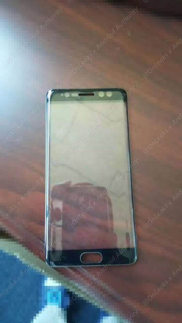 panel frontal del samsung galaxy note 7
