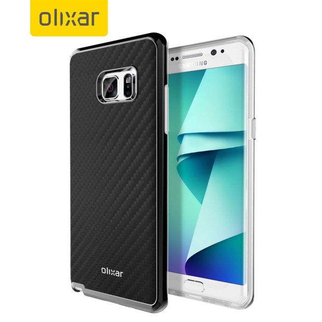 Render del Samsung Galaxy Note 7 con carcasa Olixar