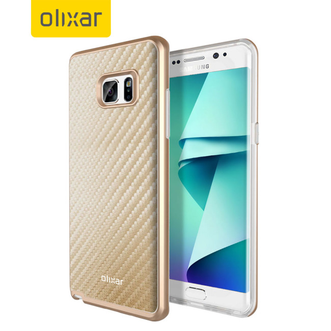 Render del Samsung Galaxy Note 7 con carcasa Olixar