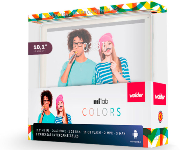 Wolder mitab colors 10 pulgadas