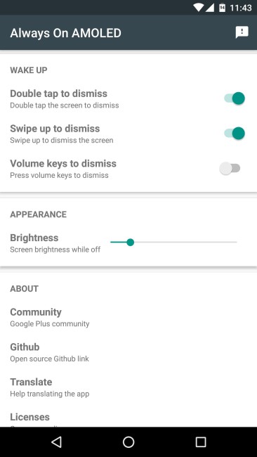 Always On AMOLED