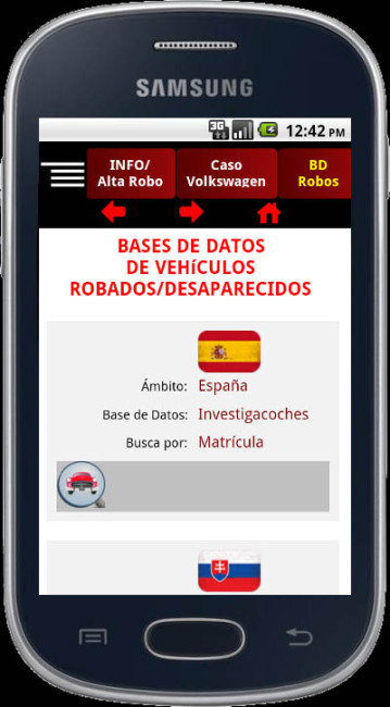 coche de segunda mano robado