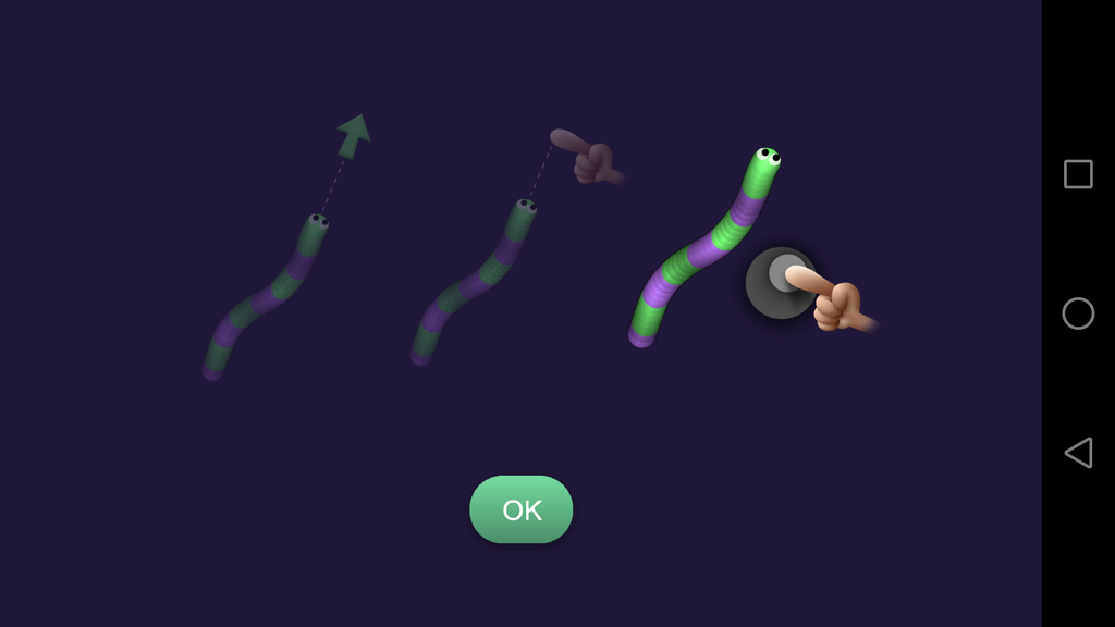 slither io, formas de control