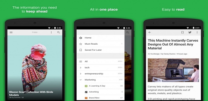 feedly smartphone
