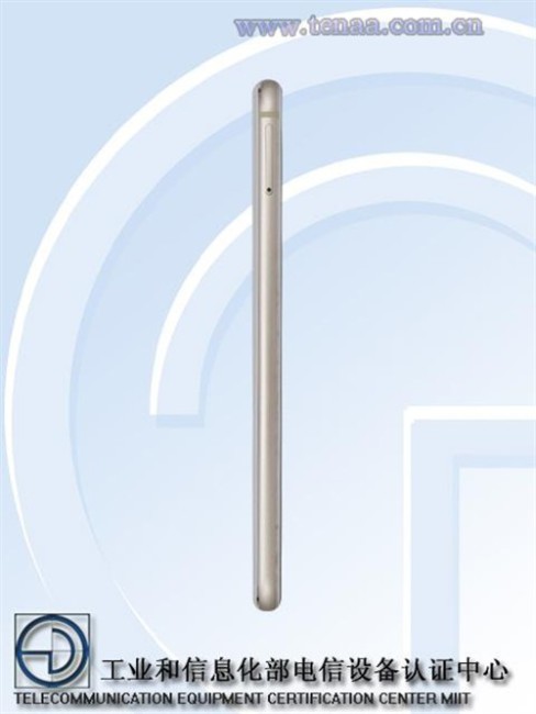 honor 8 imagen lateral en la TENAA 