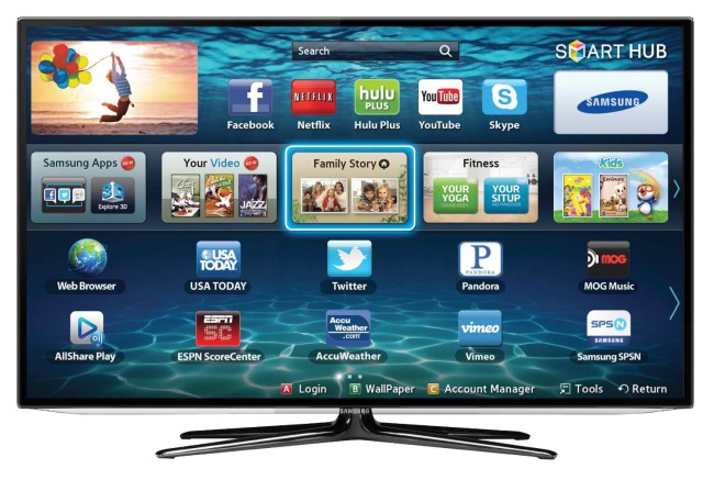 smartv samsung