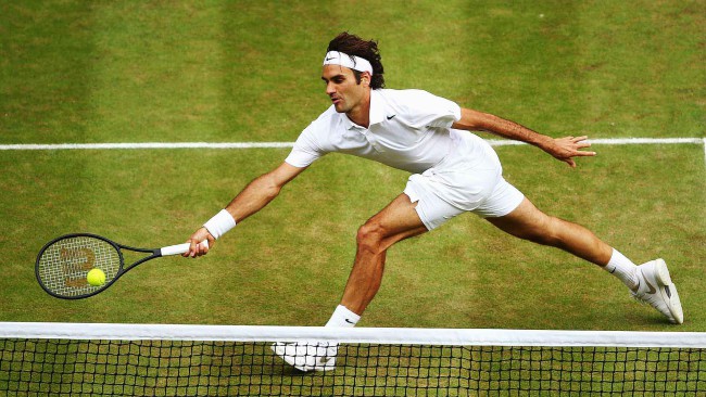 Federer en Wimbledon