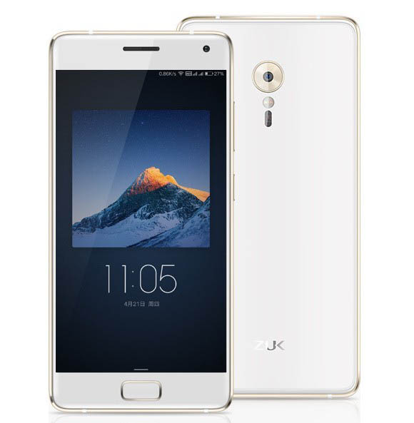 Zuk Z2 Pro en color blanco