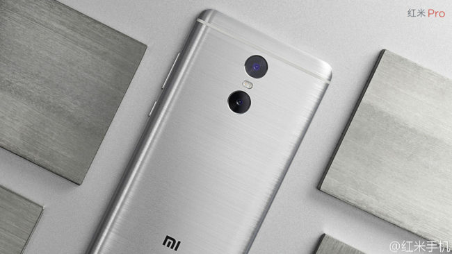 parte trasera xiaomi redmi pro