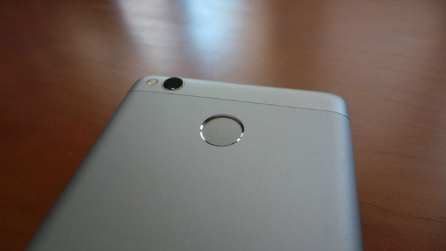 Lector de huellas del Xiaomi 3S