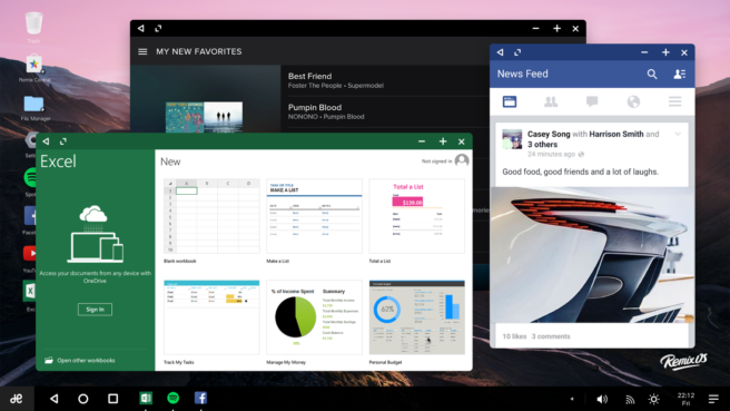 Remix OS Android 6 Marshmallow