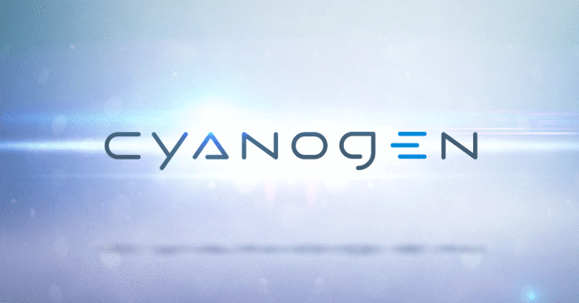 cyanogen os logotipo