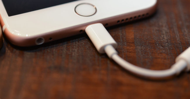 Adaptador Lightning para iPhone 7