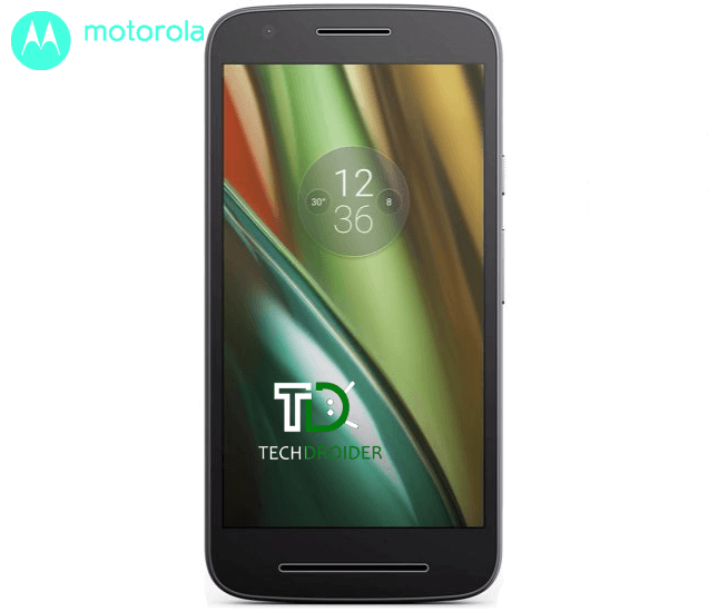 moto e3 frontal
