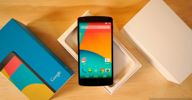 Nexus 5 2013 de Google.