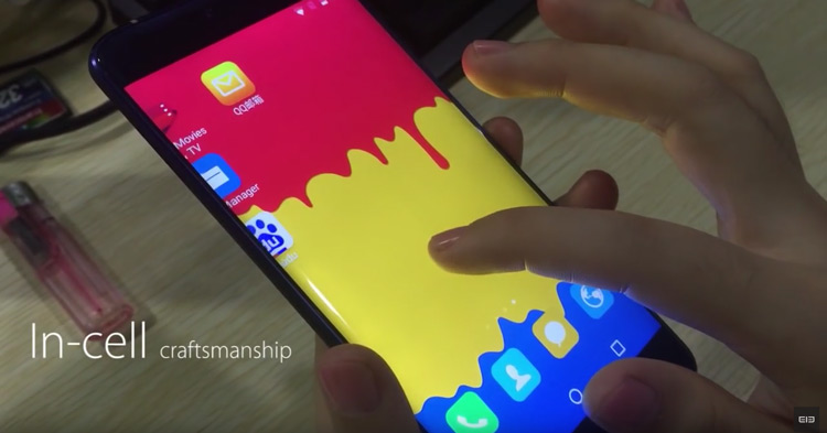 Display del Elephone S7