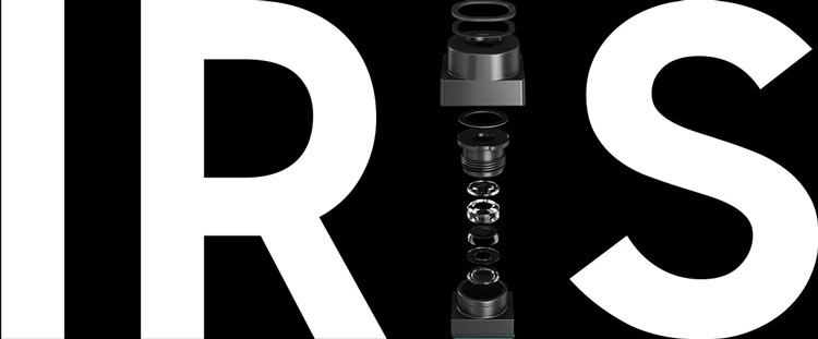 Esc&aacute;ner de iris que incluye el Samsung Galaxy Note 7 en la parte frontal