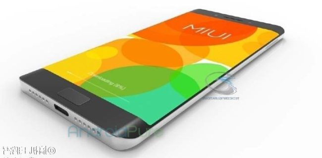 Imagen frontal del Xiaomi Mi Note 2