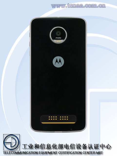 Moto Z Play trasera