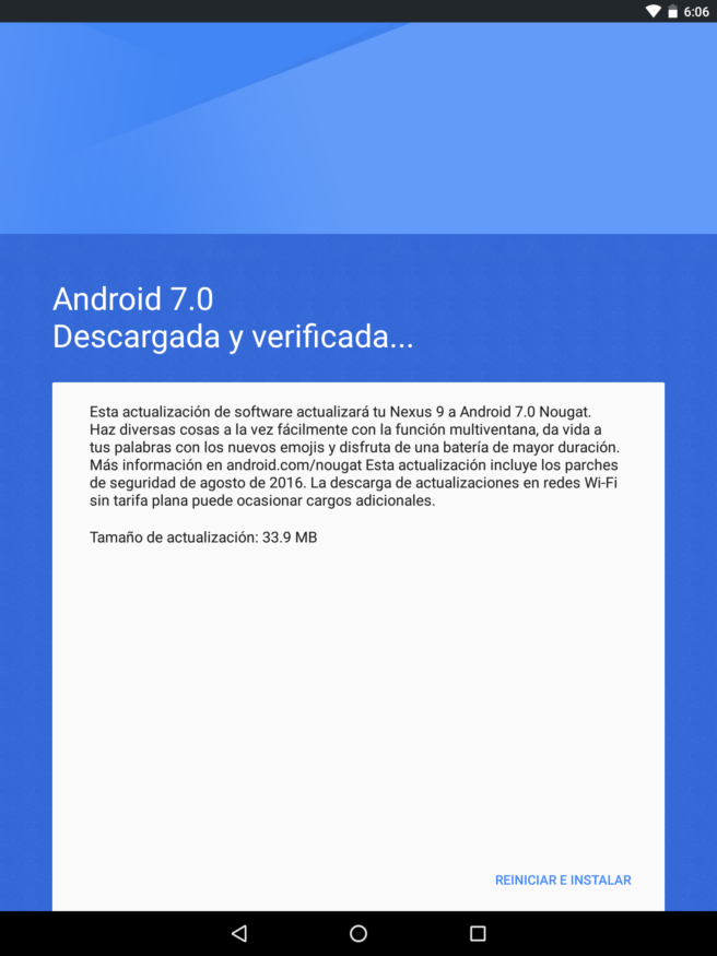 Android Nougat instalacion