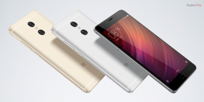 Xiaomi Redmi Pro colores