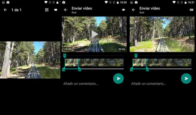 crear GIF en WhatsApp