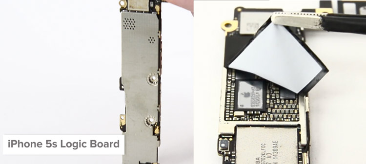 Protecci&oacute;n del chip defectuoso de la pantalla del iPhone 6