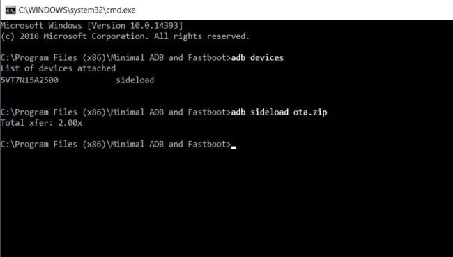 Finalizar instalaci&oacute;n de Android 7.0 en Nexus
