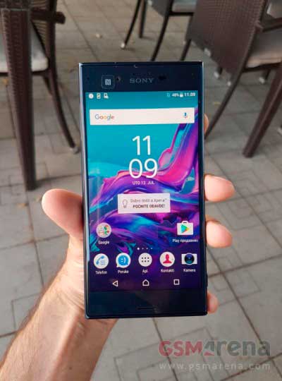 xperia xr en las manos