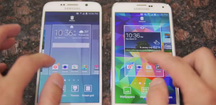 Galaxy S6 vs Galaxy S5 touchwiz