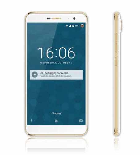 doogee f7 frontal y perfil