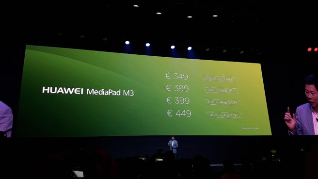 MediaPad M3 precios modelos