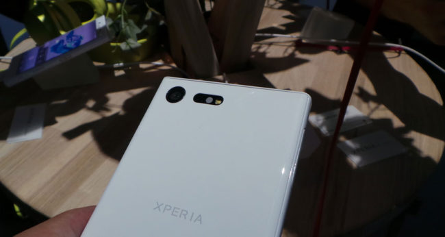 C&aacute;mara del Sony Xperia X Compact