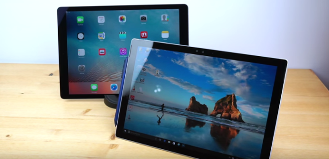 Apple iPad Pro Microsoft Surface Pro