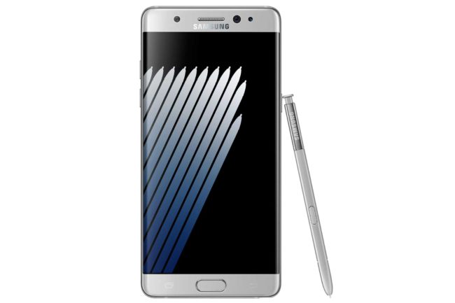 Samsung Galaxy Note 7 plata