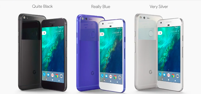 colores google pixel