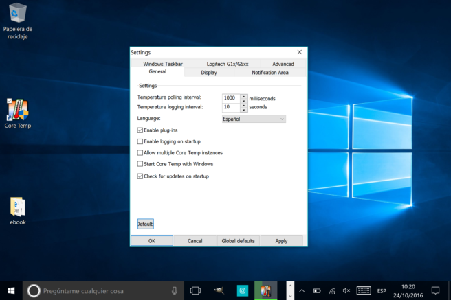 app medir temperatura tablet en espa&ntilde;ol