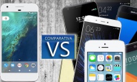 Comparativa del Google Pixel frente al iPhone 7, Samsung Galaxy S7 y muchos m&aacute;s