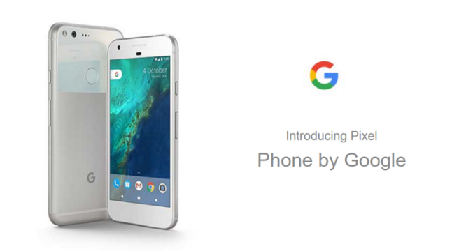 Pixel y Pixel XL Google anuncio