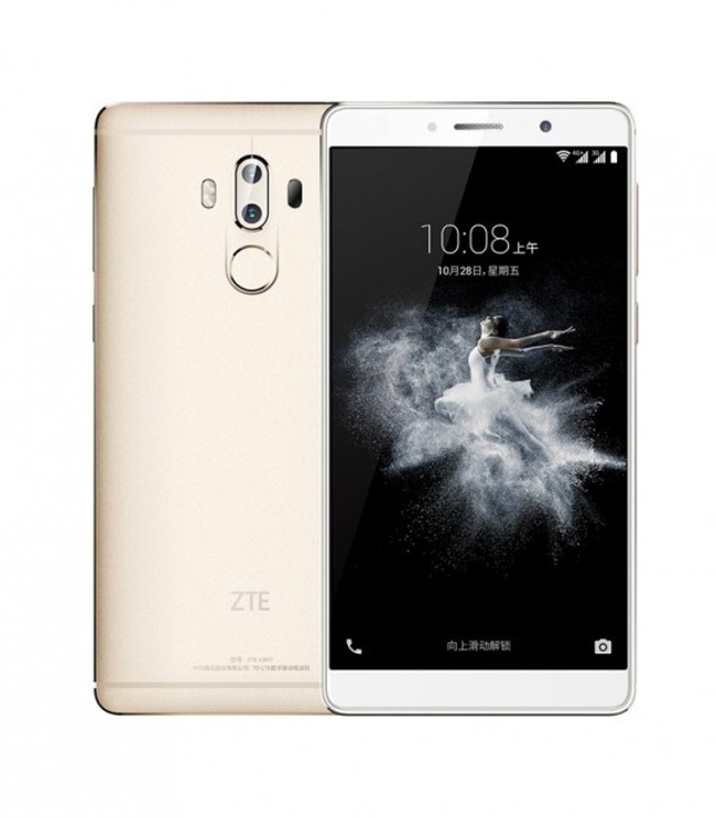 Frontal del ZTE Axon 7 Max
