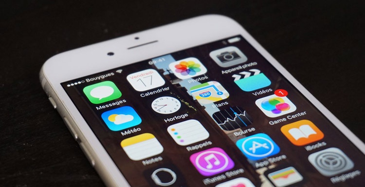 App de iMessage en iPhone