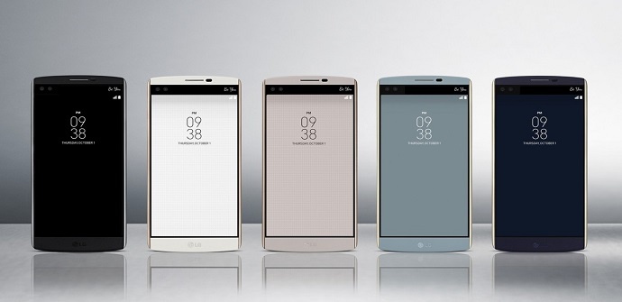 lg v20 colores