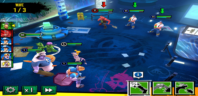 zombie squad interfaz