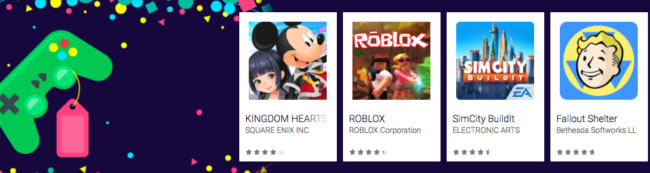 ofertas juegos google play